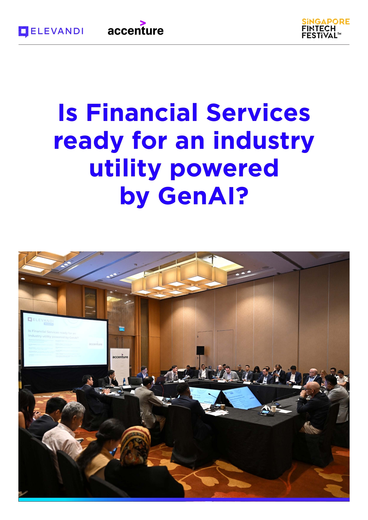 Elevandi Insights Report_Is Financial Services ready for an industry utility powered by GenAI 