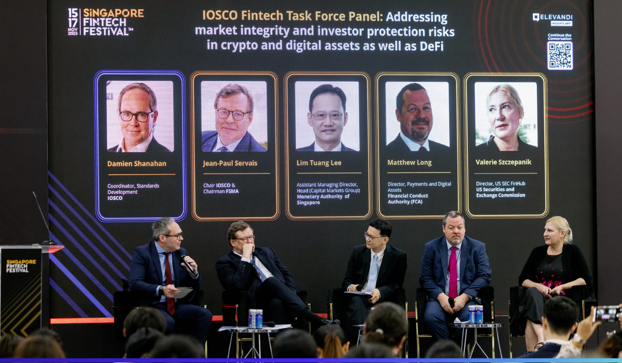 IOSCO FinTech Task Force Panel_ Addressing market integrity and investor protection risks in crypto and digital assets as well as DeFi  _ SFF 2023