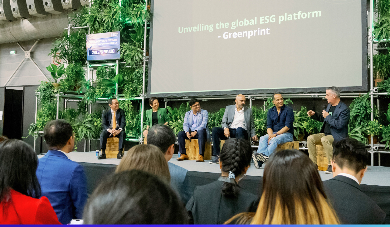 Unveiling the global ESG platform - Greenprint _ SFF 2023